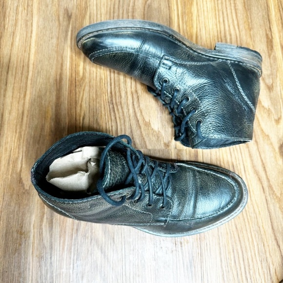BED STU Curtis II Moc Toe Boot Weathered Graphite Dip Dyed Black - Size 8 Men - Picture 6 of 9